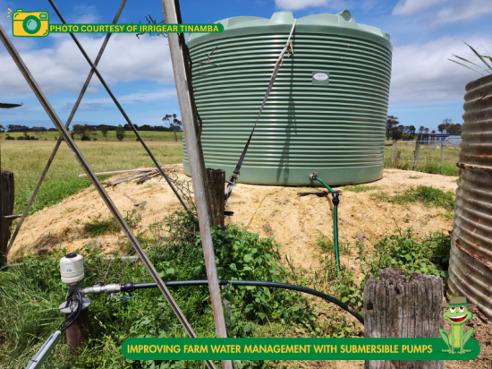 Improving Farm Water Management With Submersible Pumps