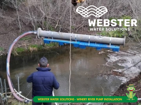 Winery River Pump Installation - Member Case Study