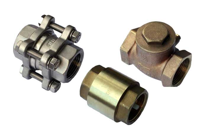 AAP Inline Spring & Swing Check Valves