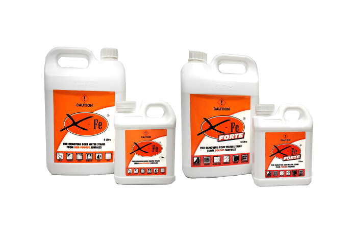 X-Fe® and X-Fe Forte® Iron and Rust Stain Removers