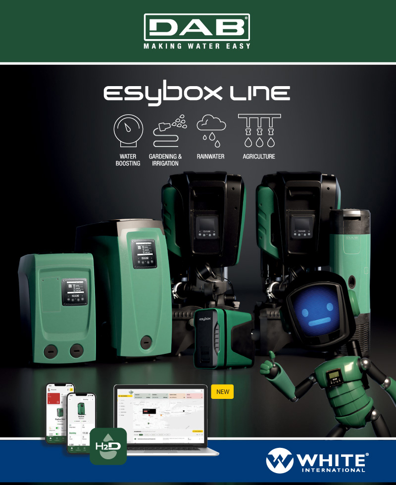 DAB EsyBox Line - Smart Water Pressure. Smarter Living.