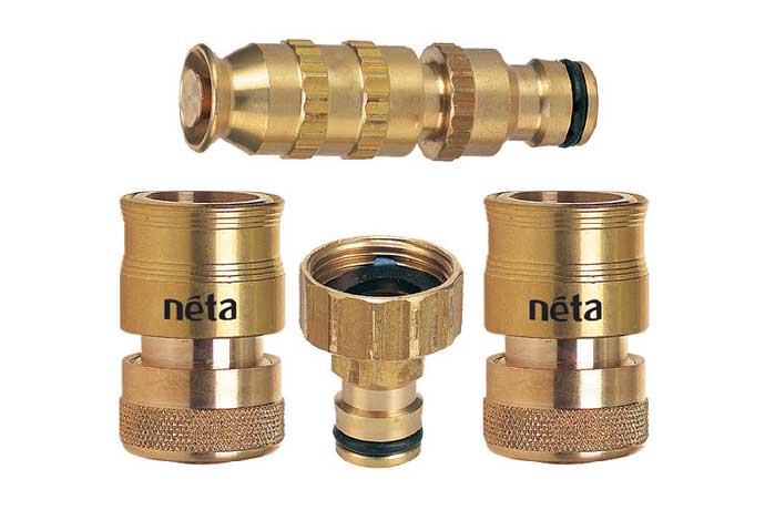 Neta Brass Garden Hose & Tap Fittings