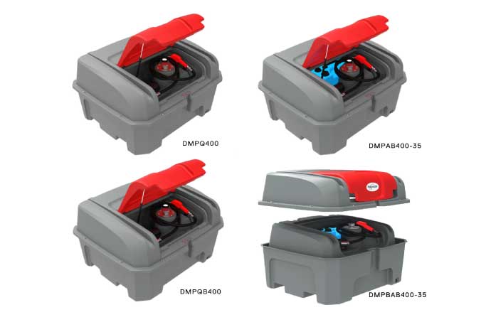 Polymaster Portable Diesel & AdBlue® Combo Cube Ute Packs