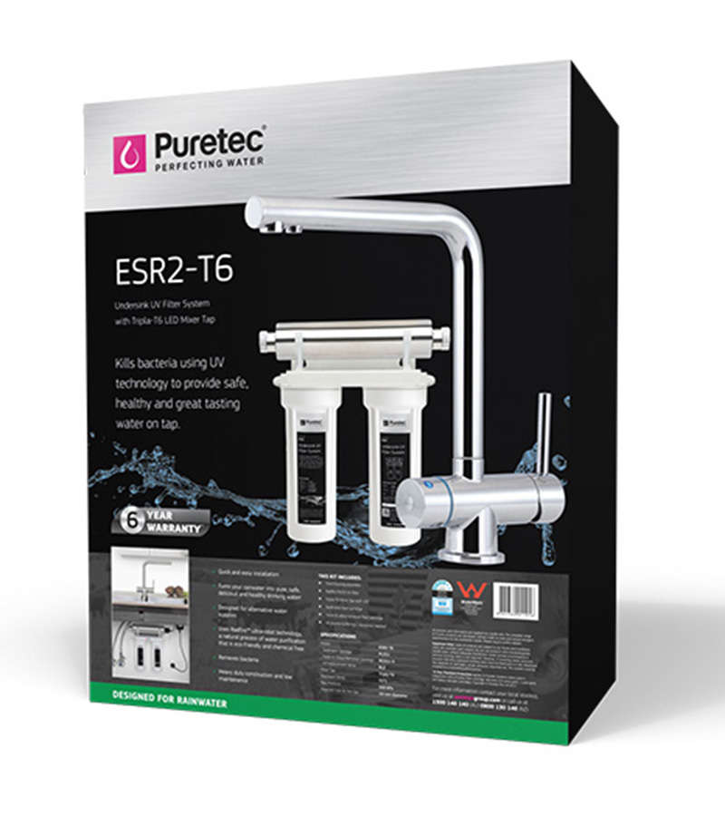 Puretec® ESR2-T6 Undersink UV Filter System